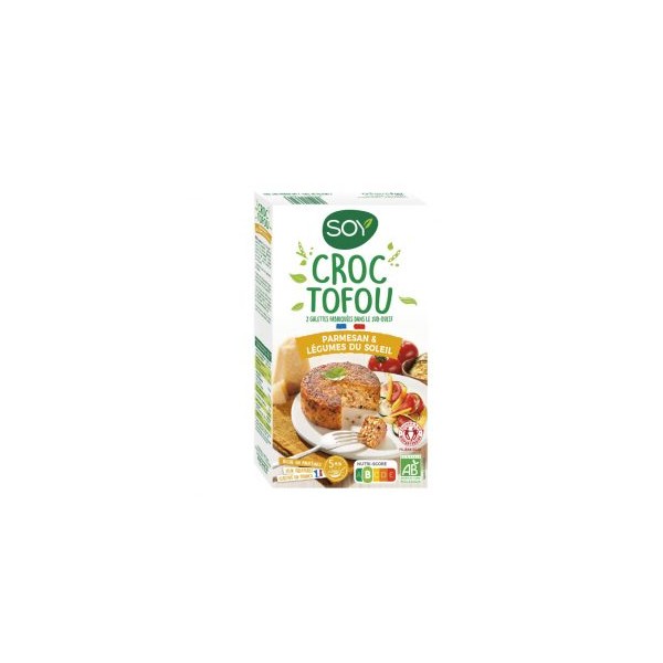 CROC TOFOU PARMESAN LEGUME SOLEIL2x100g