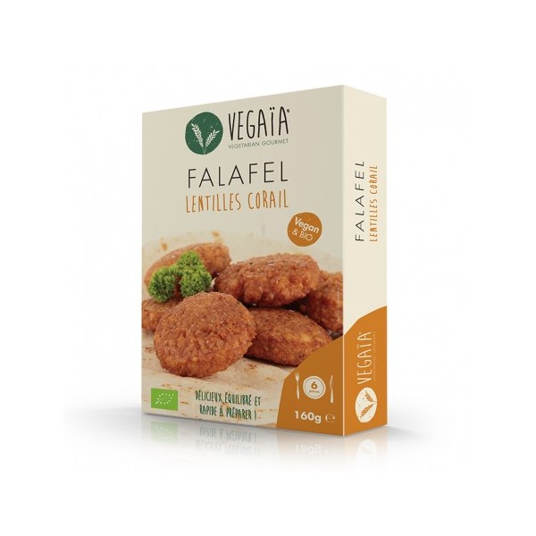 FALAFEL LENTILLES CORAIL x6 160g