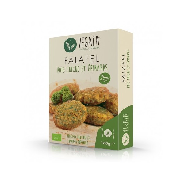 FALAFEL POIS CHICHE/EPINARDS x6 160g