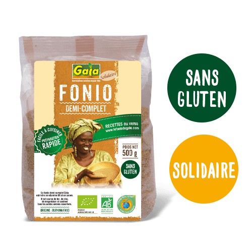 FONIO FARINE 1/2 COMPLETE 500g