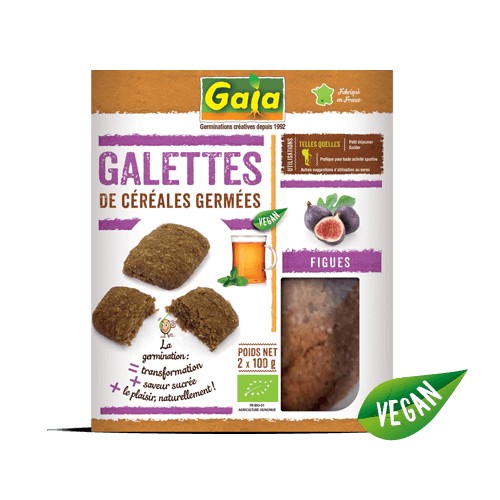 GALETTE CEREALES GERMEES/FIGUES 2x100g