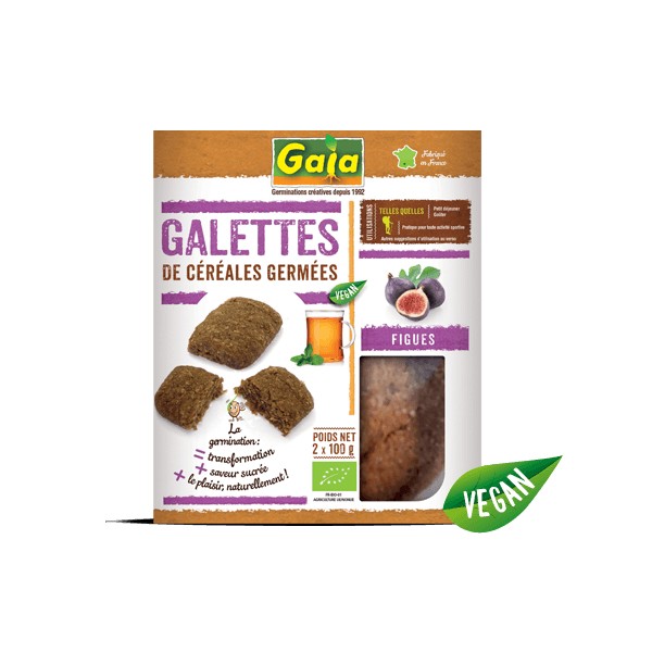 GALETTE CEREALES GERMEES/FIGUES 2x100g