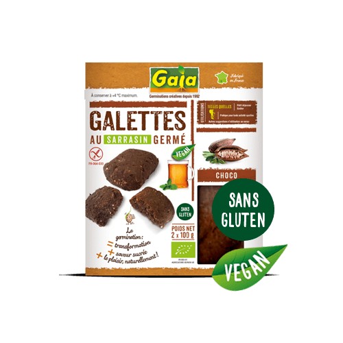 GALETTE SARRASIN CHOCO 2x100g