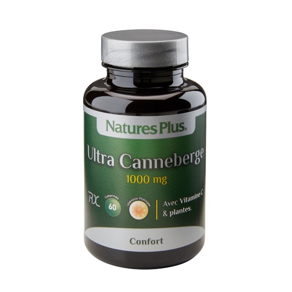 NATURES PLUS ULTRA CANNEBERGE 1000 MG 60 COMPRIMES