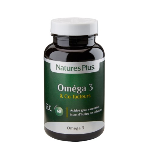 NATURES PLUS OMEGA 3 ET COFACTEURS 60 CAPSULES