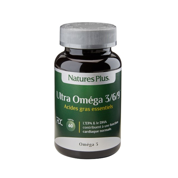 NATURES PLUS ULTRA OMEGA 3/6/9 60 CAPSULES