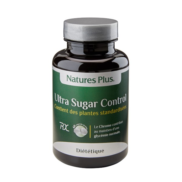 NATURES PLUS ULTRA SUGAR CONTROL 60 COMPRIMES SECABLES