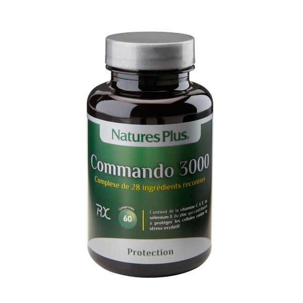 NATURES PLUS COMMANDE 3000 60 COMPRIMES