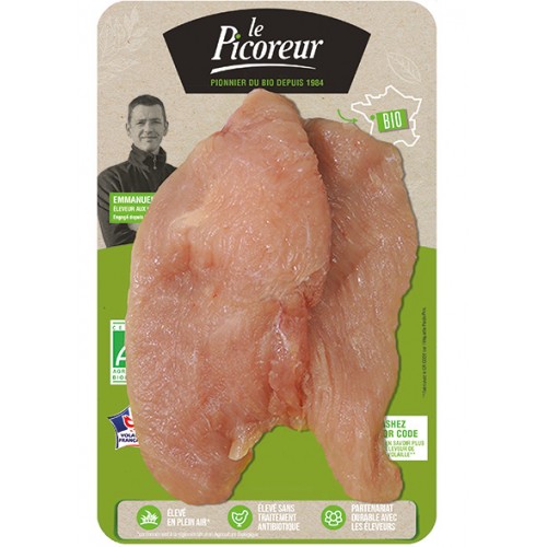 ESCALOPE de DINDE x2 +/- 0.208g