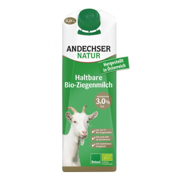 H-lait chèvre 3,2% Mg 1L