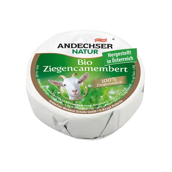 FROMAGE DE CHEVRE STYLE CAMENBERT 100g