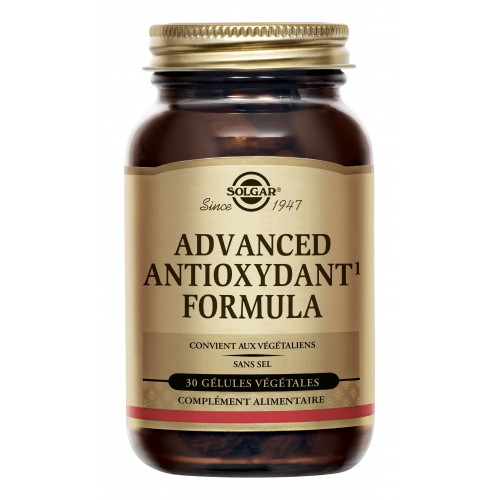 SOLGAR ADVANCED ANTIOXYDANT FORMULA 30 GELULES VEGETALES