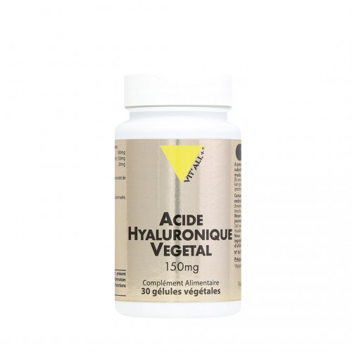 VIT&#039;ALL+ ACIDE HYALURONIQUE VEGETAL 150 MG 30 GELULES VEGETALES