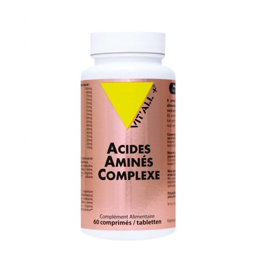 VIT&#039;ALL+ ACIDES AMINES COMPLEXE 60 COMPRIMES