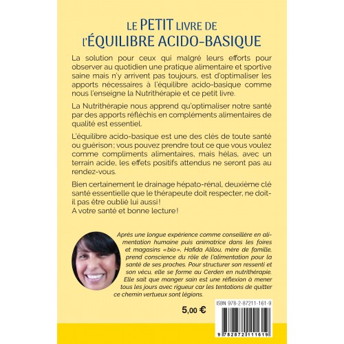 PETIT LIVRE EQUILIBRE ACIDO BASIQUE 96p