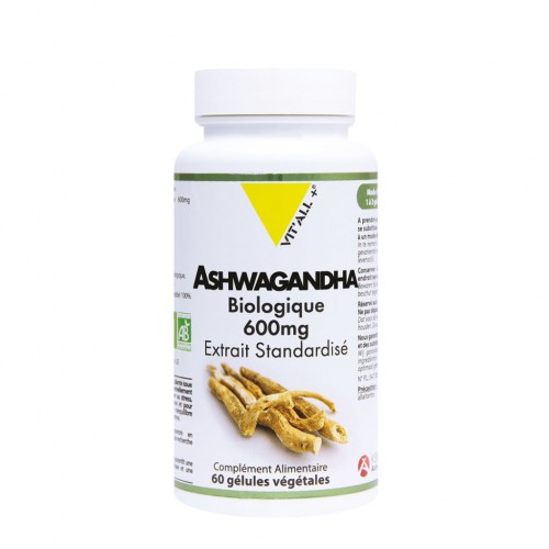 VIT&#039;ALL+ ASHWAGANDHA 600 MG 60 GELULES VEGETALES