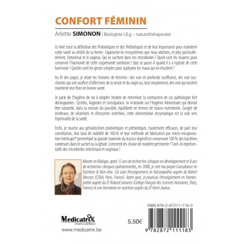 CONFORT FEMININ de Arlette SIMONON 112p