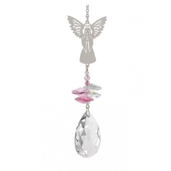 FANTAISIE CRISTAL ANGE GARDIEN 12,5cm