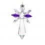 ARCHANGE SWAROVSKI AMETHYSTE/FEVRI 5,5cm