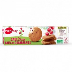 Sablés baies de cranberries 150 gr