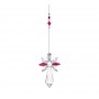 ARCHANGE SWAROVSKI RUBIS/JUILLET 5,5cm