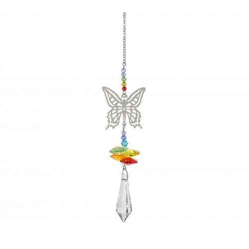 FANTAISIE CRISTAL FEE PAPILLON 12,5cm