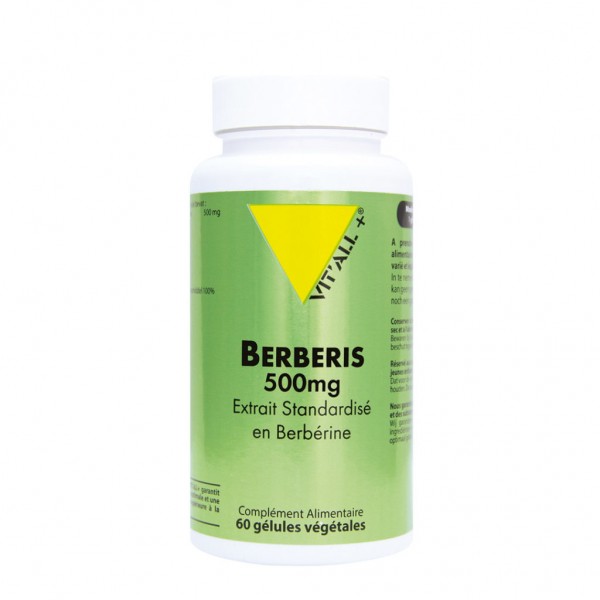 VIT'ALL+ BERBERIS 500 MG 60 GELULES VEGETALES