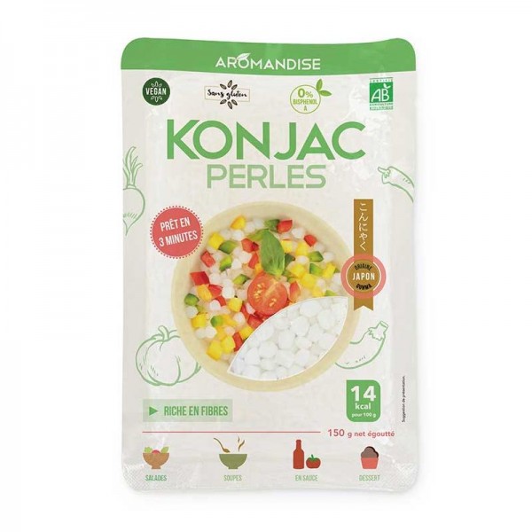 KONJAC perles sans gluten 150g