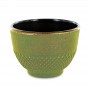 TASSE FONTE CHINOISE VERTE & BRONZE 15cl