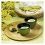 TASSE FONTE CHINOISE VERTE & BRONZE 15cl