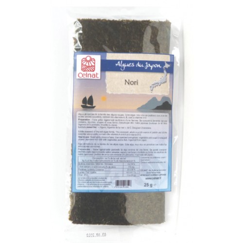 ALGUE NORI 10 feuilles 25g