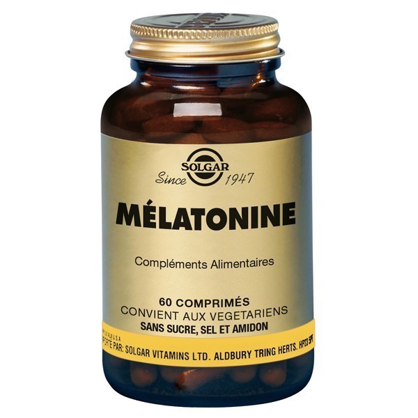 SOLGAR MELATONINE 60 COMPRIMES