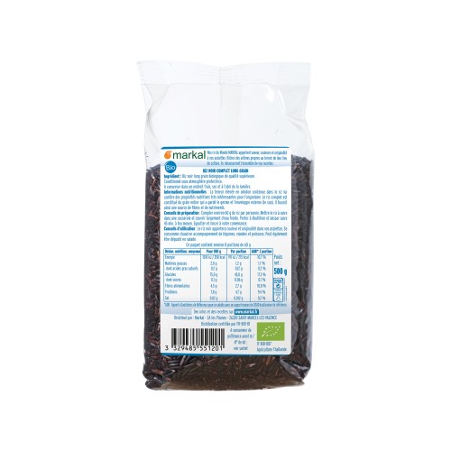 RIZ NOIR COMPLET 500g