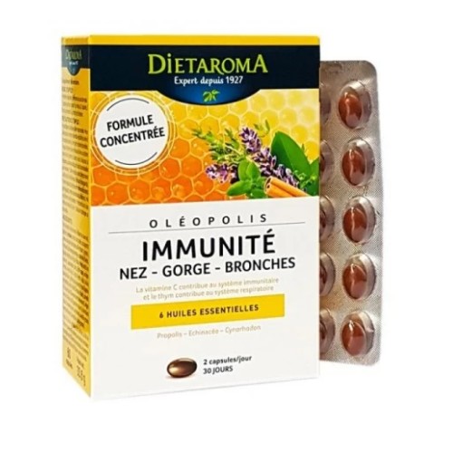 IMMUNITE NEZ/GORGE/BRONCHES x60caps