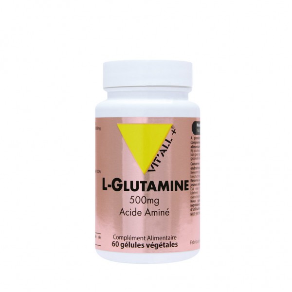 VIT'ALL+ L-GLUTAMINE 500 MG 100 GELULES VEGETALES