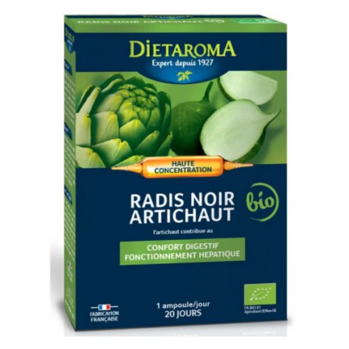 ARTICHAUT RADIS NOIR ampoules 20x10ml