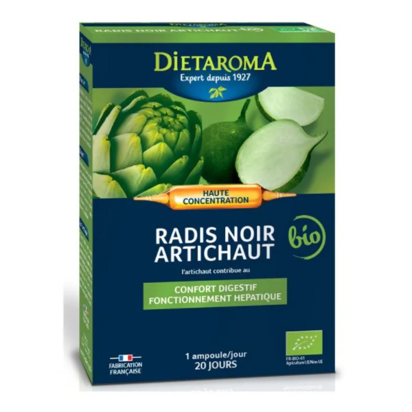 ARTICHAUT RADIS NOIR ampoules 20x10ml