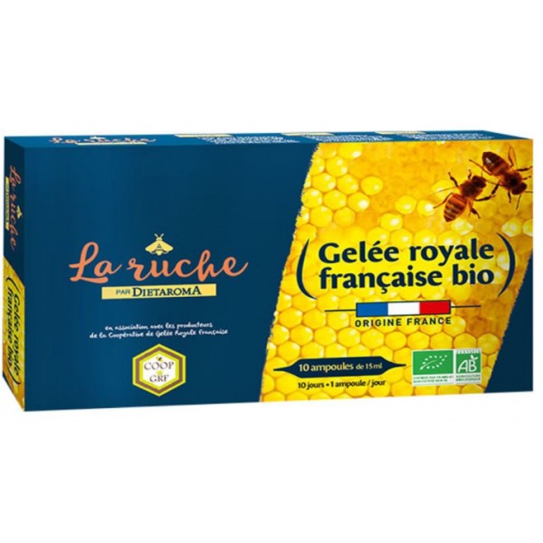 GELEE ROYALE FRANCAISE ampoules 10x10ml