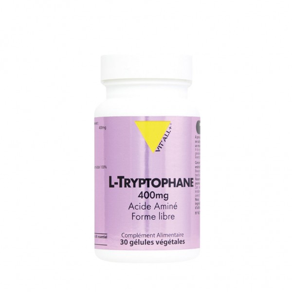 VIT'ALL+ L-TRYPTOPHANE 30 GELULES VEGETALES