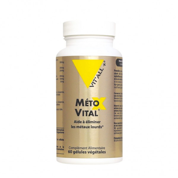 VIT'ALL+ METOX VITAL 60 GELULES VEGETALES