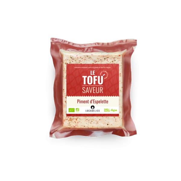 TOFU PIMENT ESPELETTE AIL DES OURS 180g