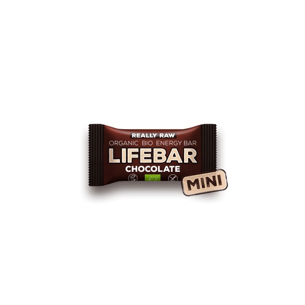 LIFEBAR MINI CRU CHOCOLATs/sgluten 25g