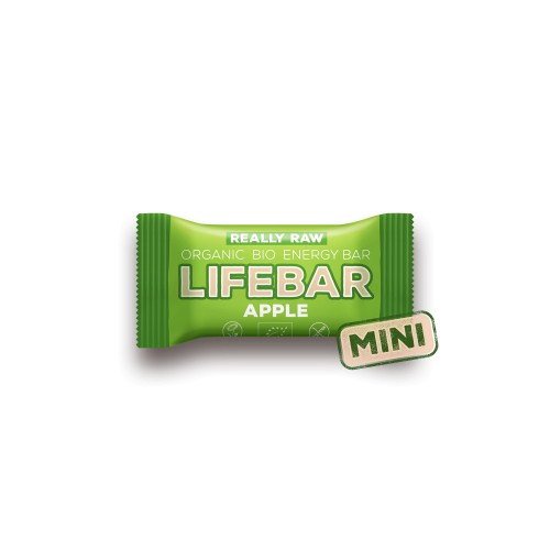 LIFEBAR MINI CRU POMME s/sgluten25g