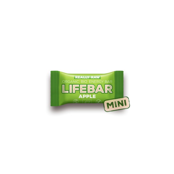 LIFEBAR MINI CRU POMME s/sgluten25g