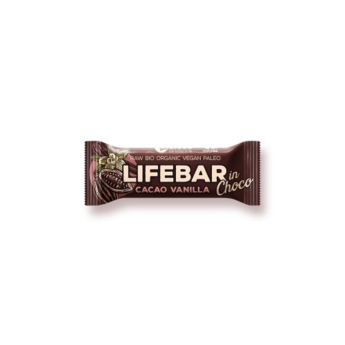 LIFEBAR CRU CHOCO VANILLE 40g