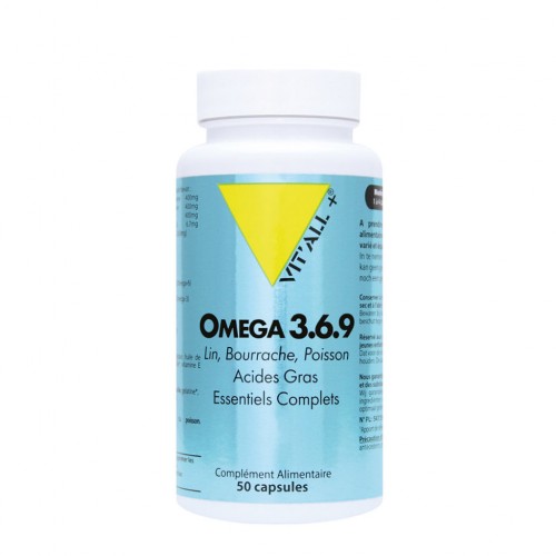 VIT&#039;ALL+ OMEGA 3.6.9 50 CAPSULES