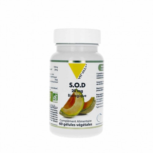 VIT&#039;ALL+ SOD 60 GELULES VEGETALES