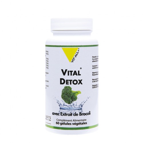 VITAL DETOX(avec extrait brocoli) 60gél.