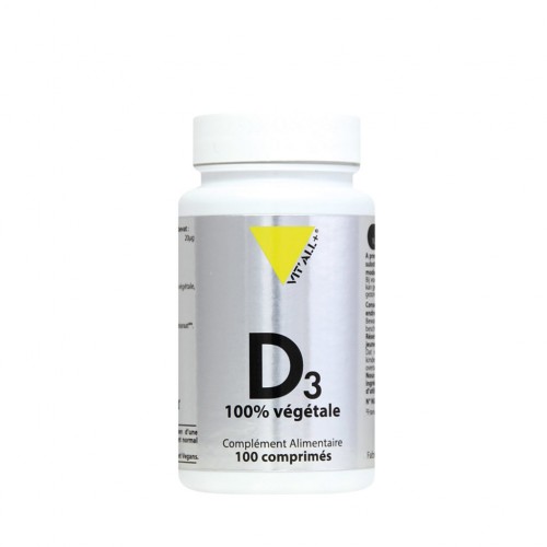 VIT&#039;ALL+ VITAMINE D3 800 UI 100 COMPRIMES SECABLES