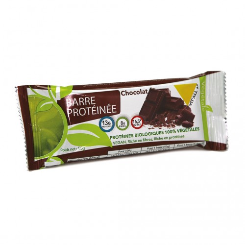 VIT&#039;ALL+ BARRE PROTEINEE CHOCOLAT 50 G